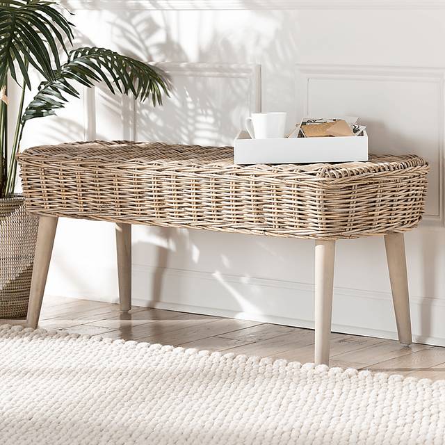 Davelin Gray Dining Bench - Thumbnail - Image 2