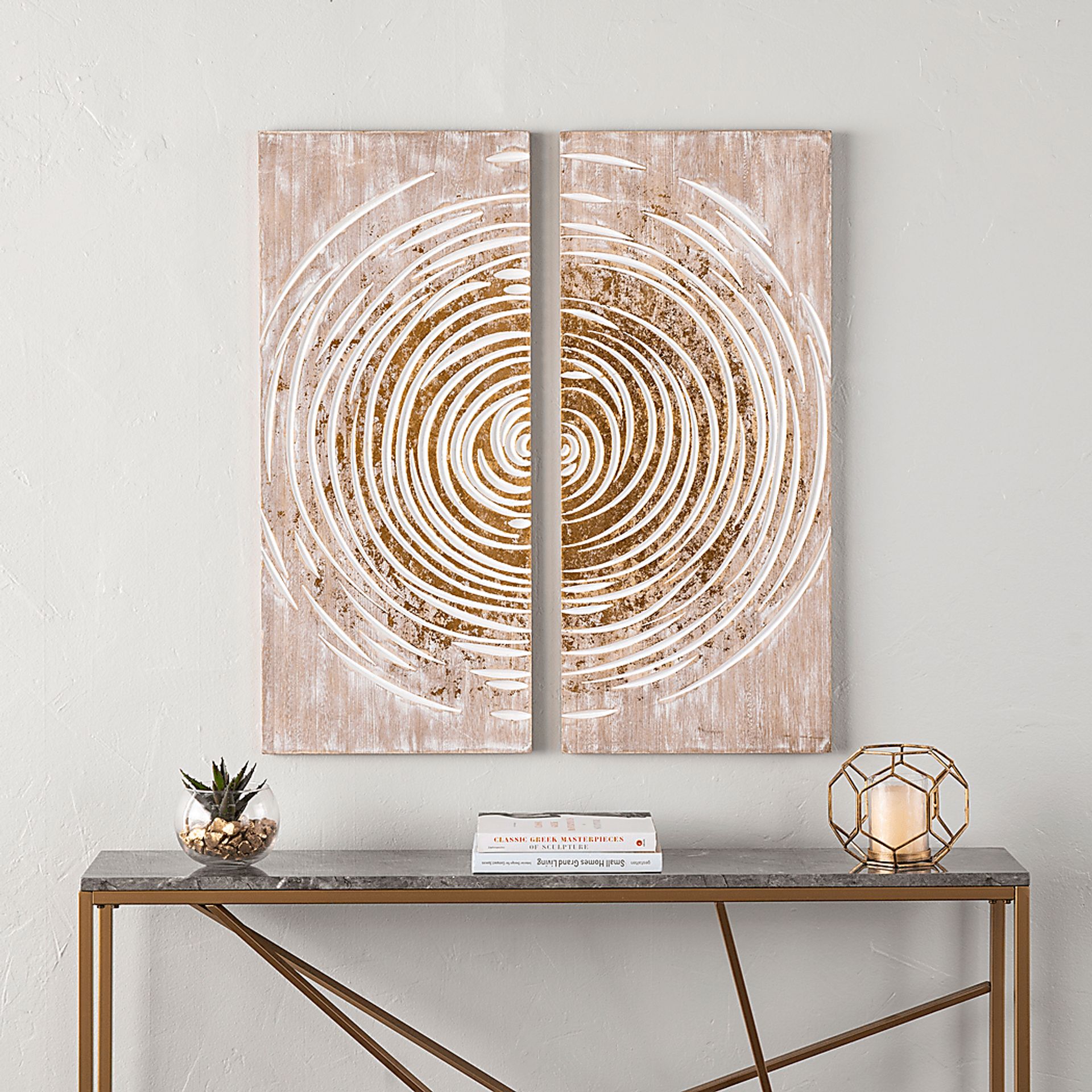 Davenistroy Gold Artwork, Set of 2 - Image 3