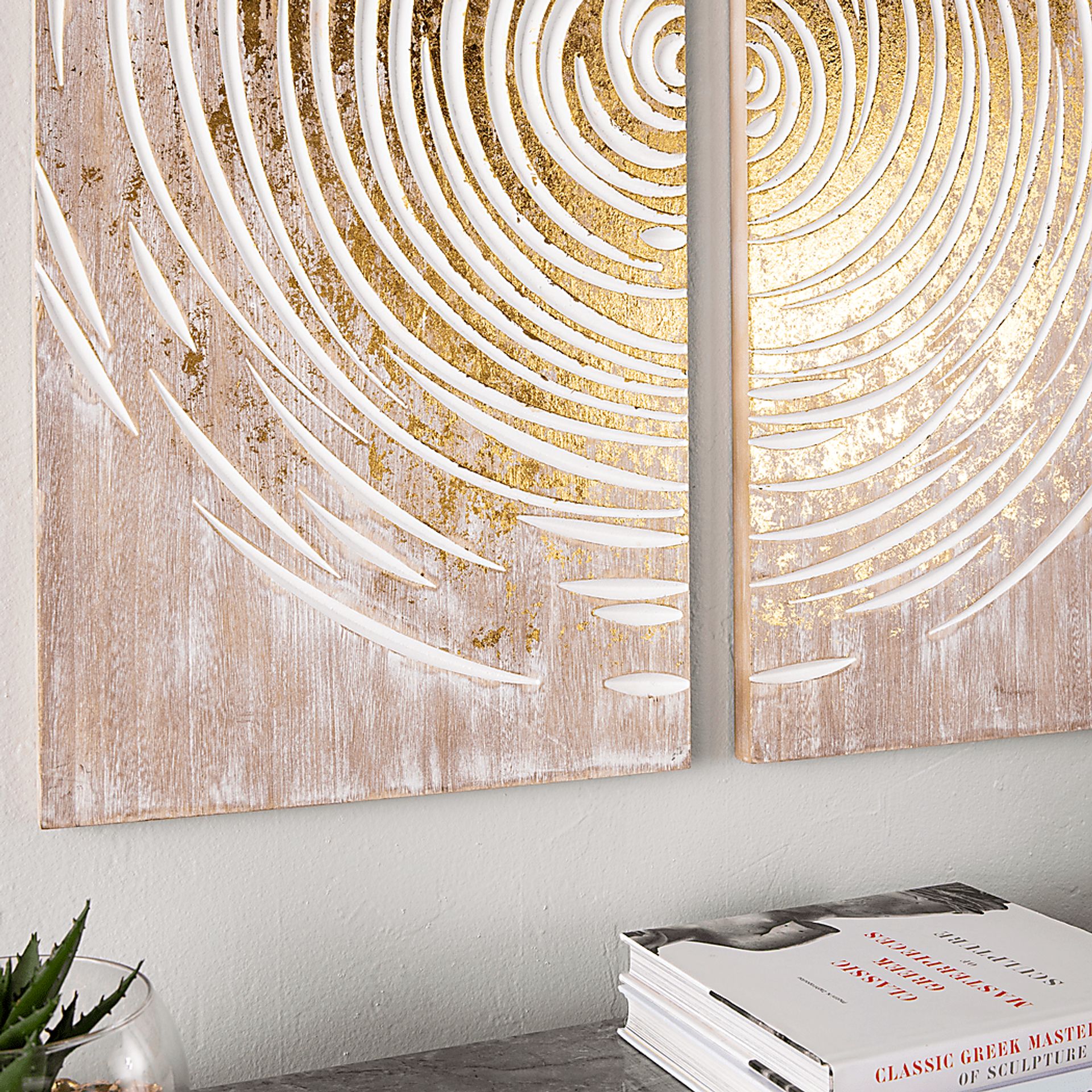 Davenistroy Gold Artwork, Set of 2 - Image 7