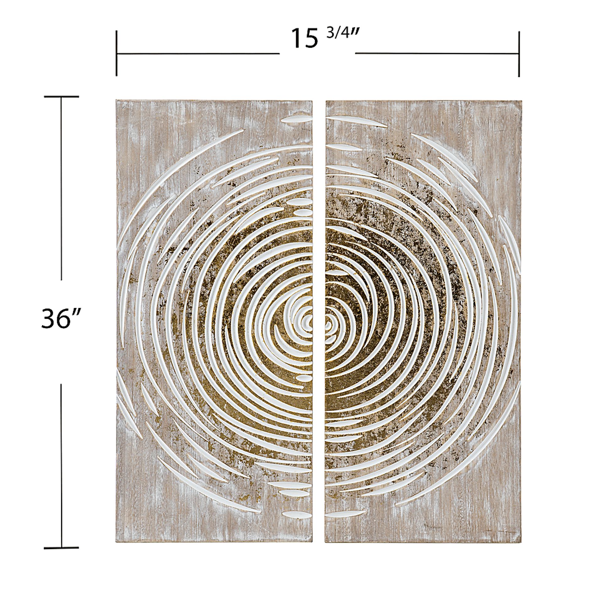 Davenistroy Gold Artwork, Set of 2 - Image 9