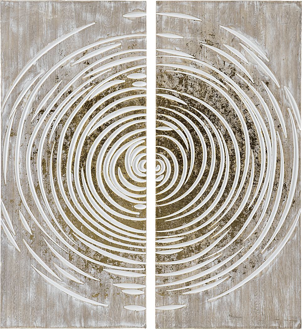 Davenistroy Gold Artwork, Set of 2