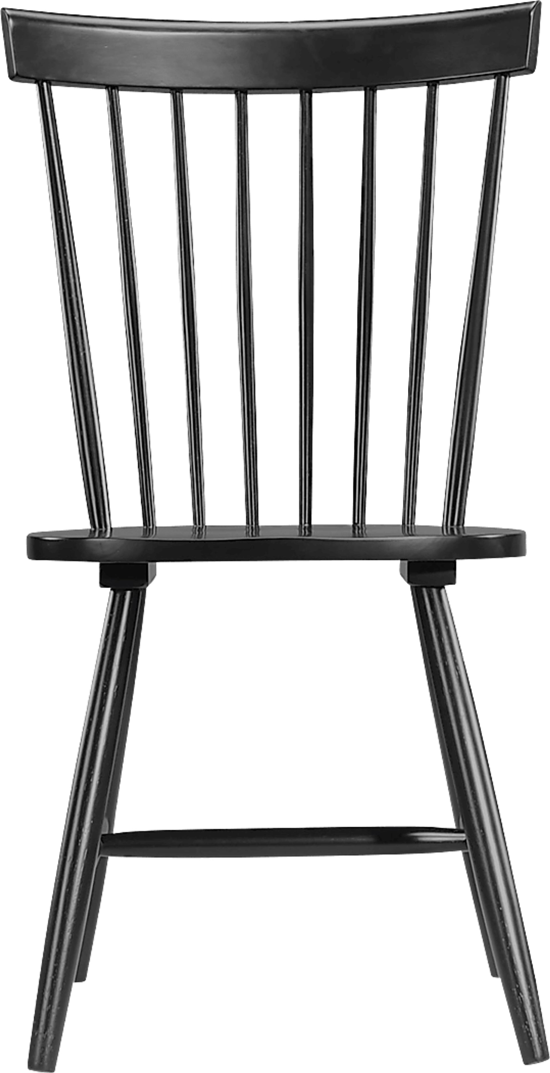 Davenshire Black Side Chair - Image 2