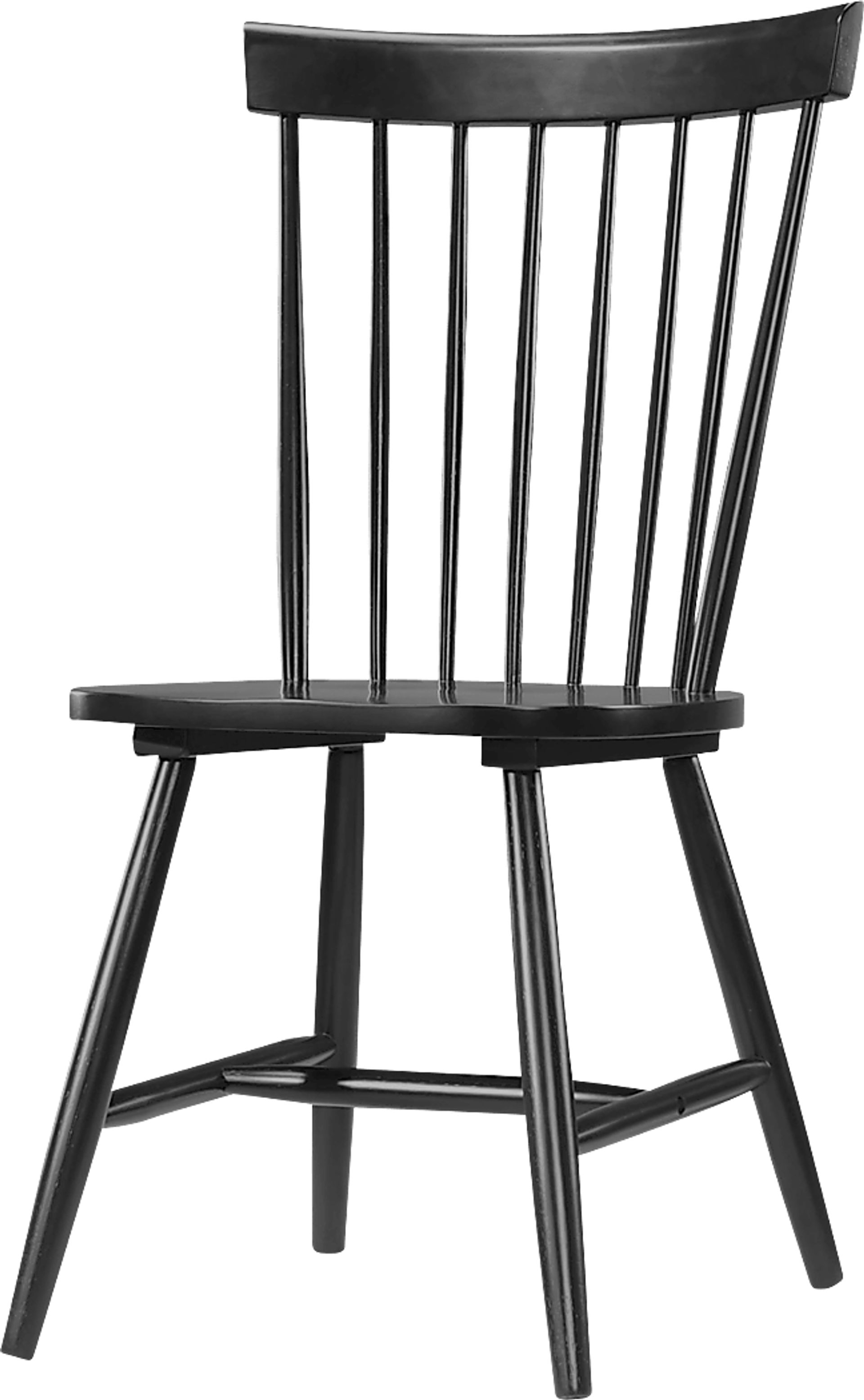 Davenshire Black Side Chair - Image 3