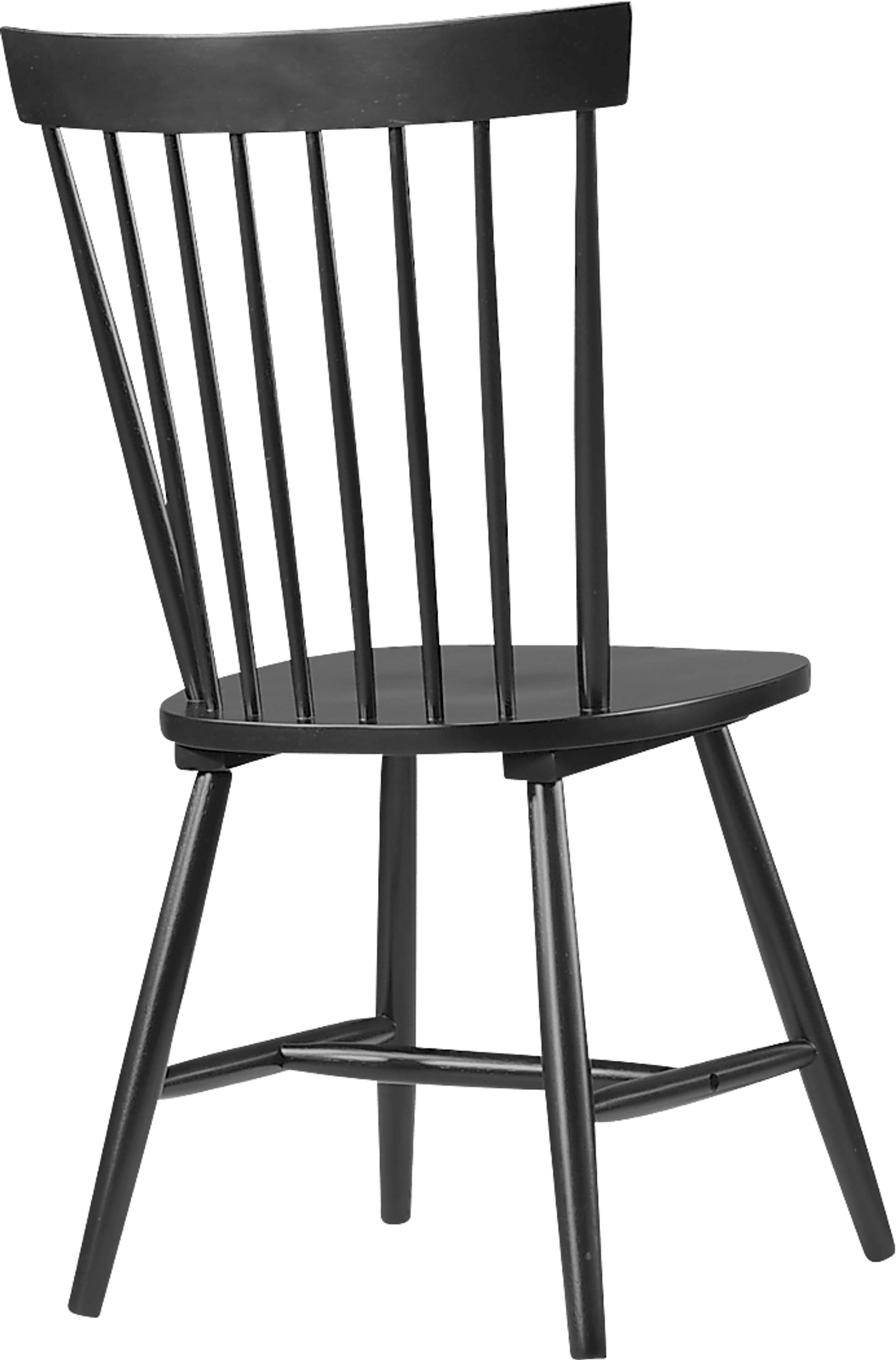 Davenshire Black Side Chair - Image 1