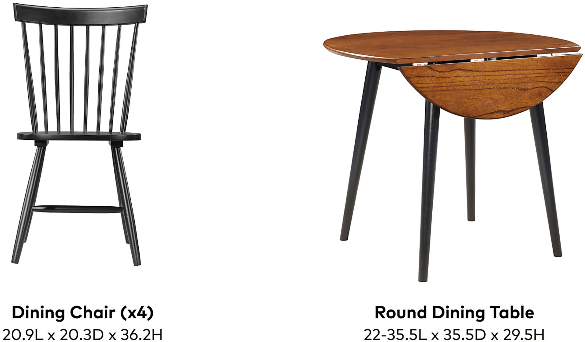 Davenshire Cherry 5 Pc Dining Set - Image 2