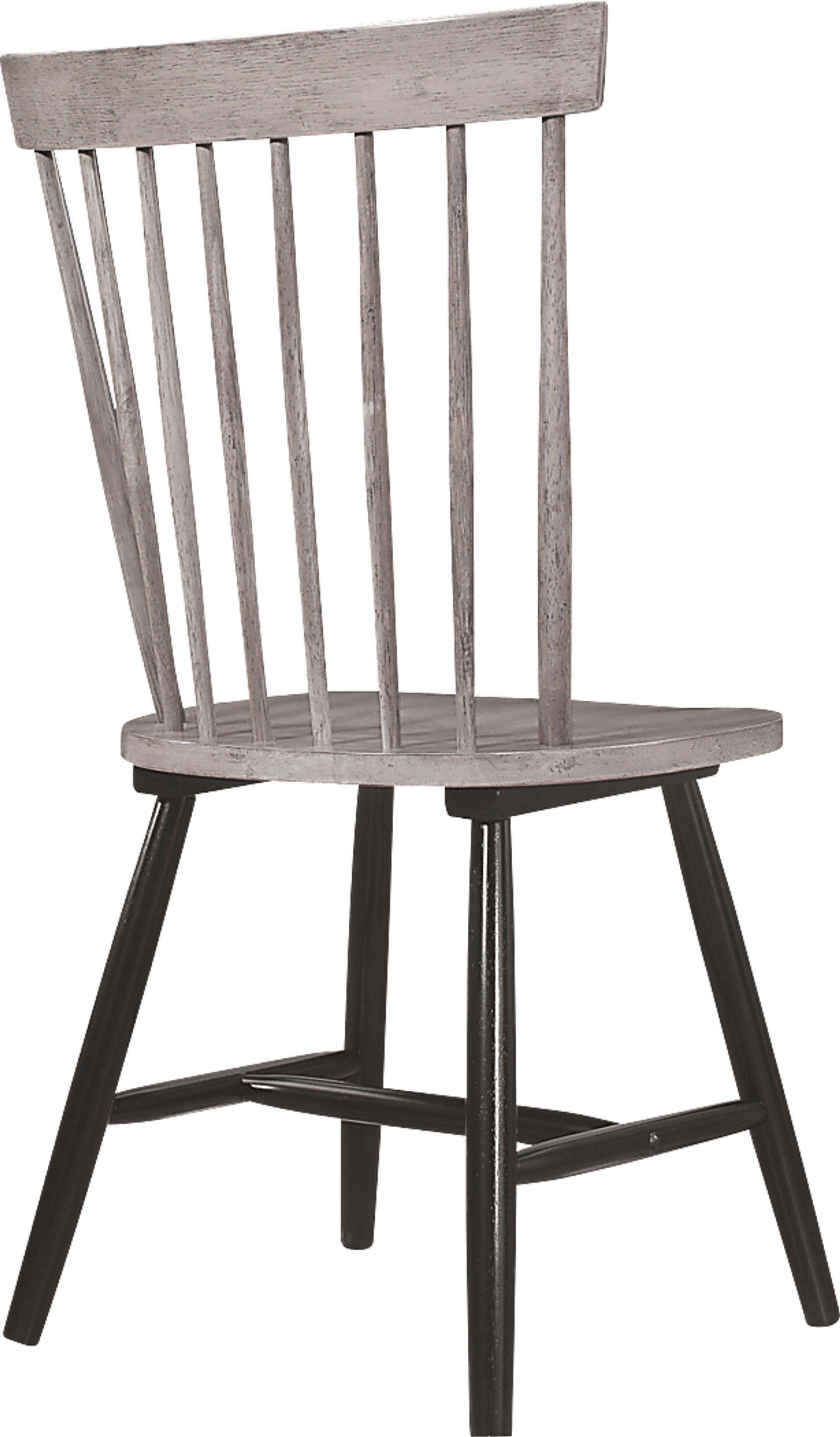 Davenshire Gray Side Chair - Image 2