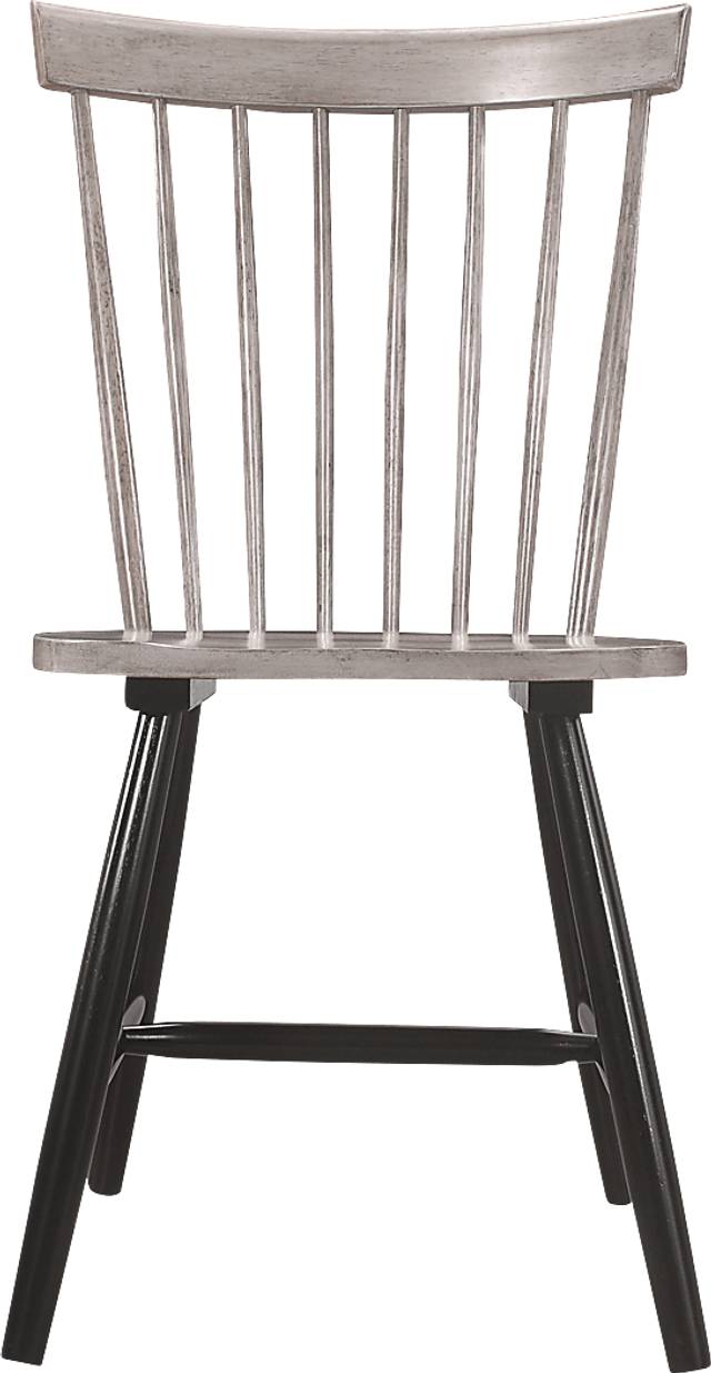 Davenshire Gray Side Chair - Thumbnail - Image 1