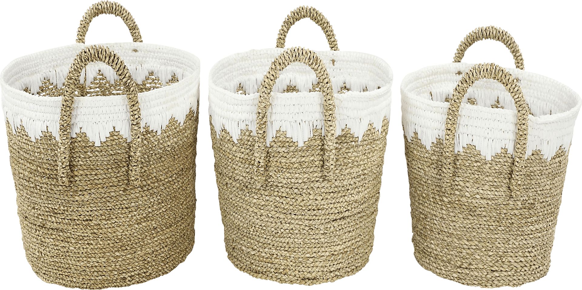 Daviad Brown Storage Basket, Set of 3 - Image 6