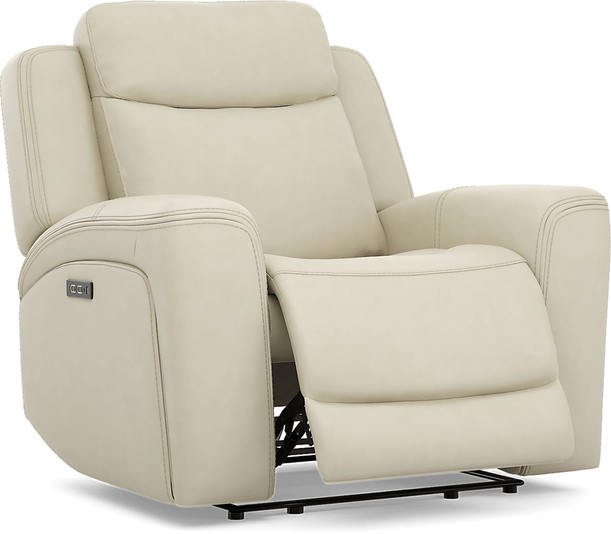 Davidson Leather Dual Power Recliner