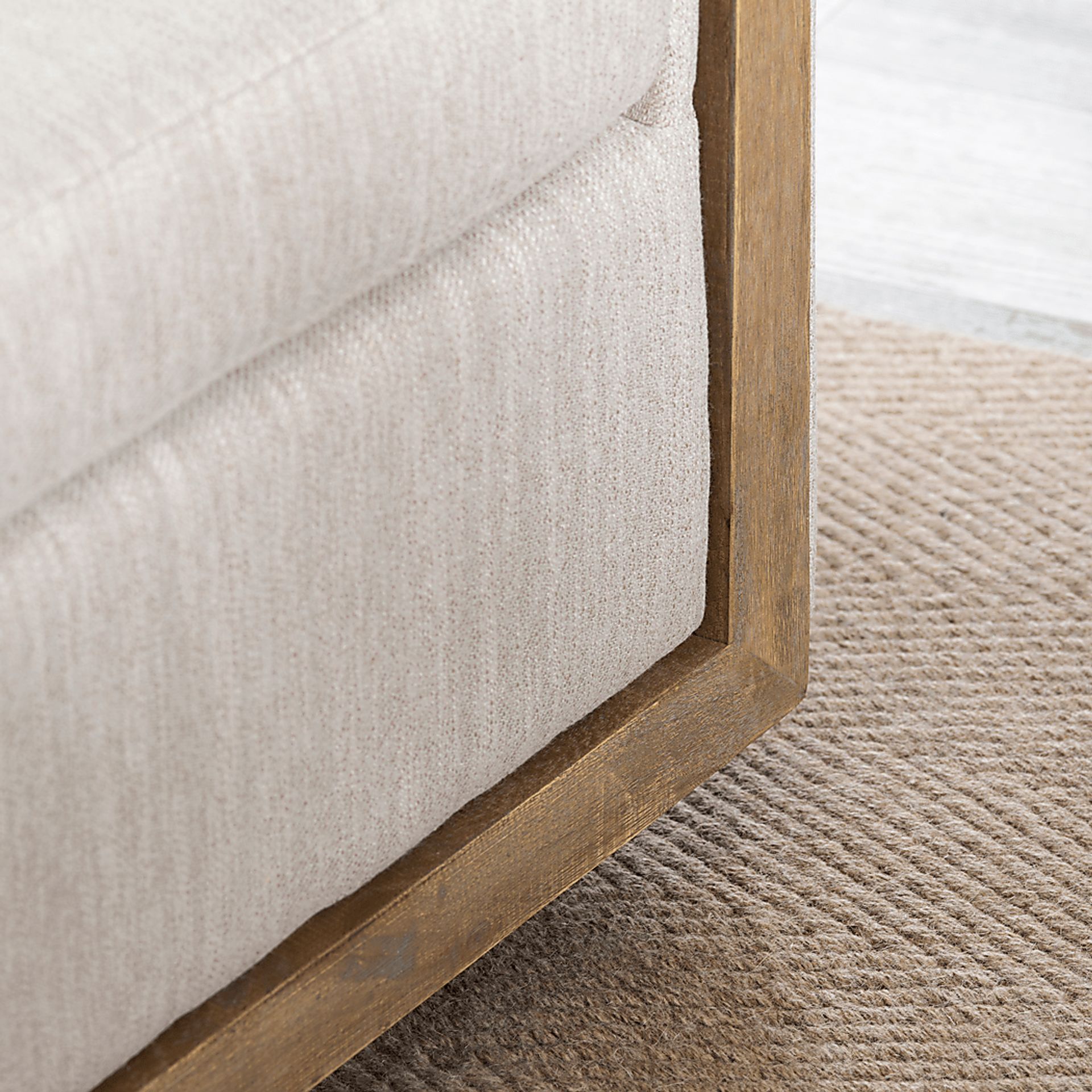 Davies Beige Swivel Accent Chair - Image 4