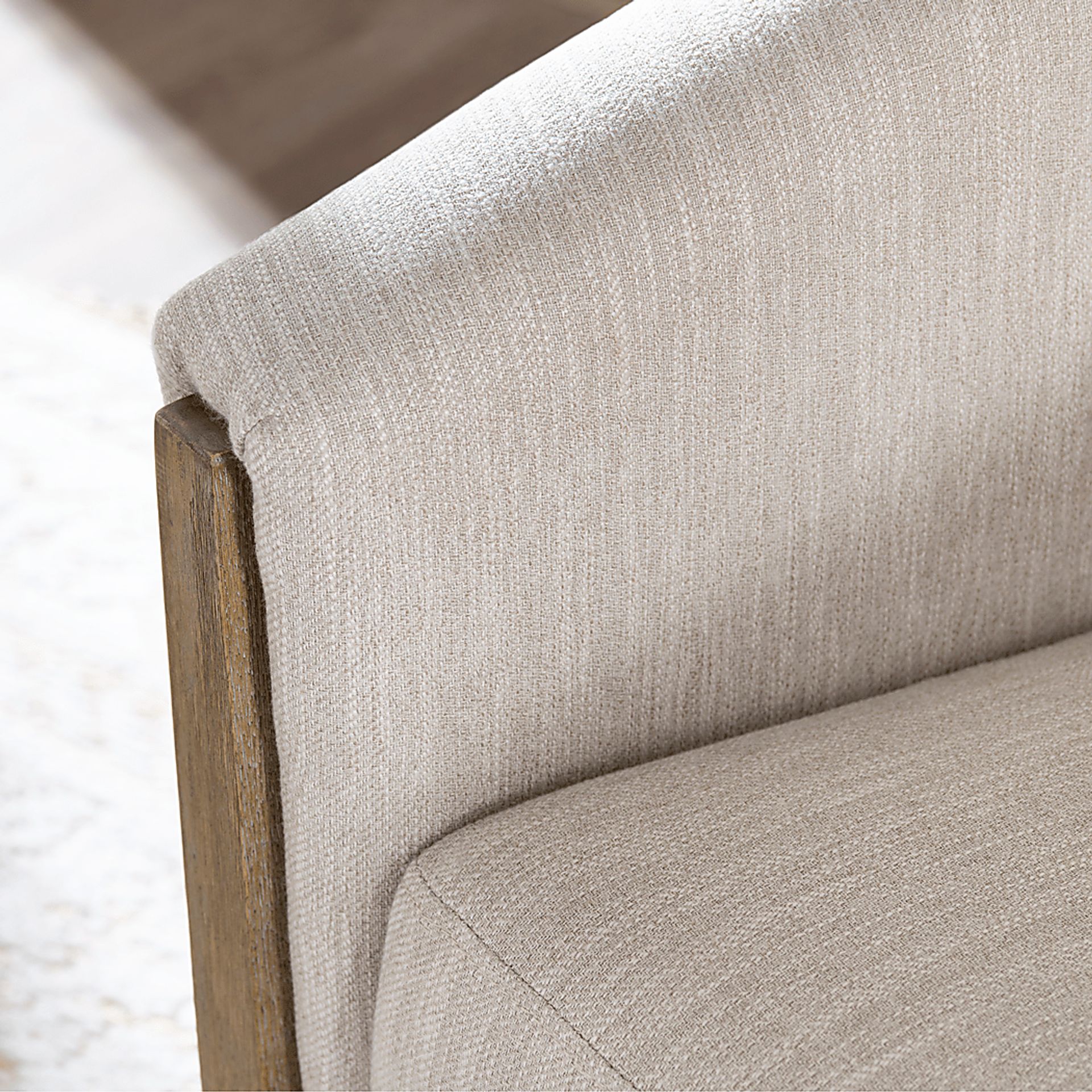 Davies Beige Swivel Accent Chair - Image 5
