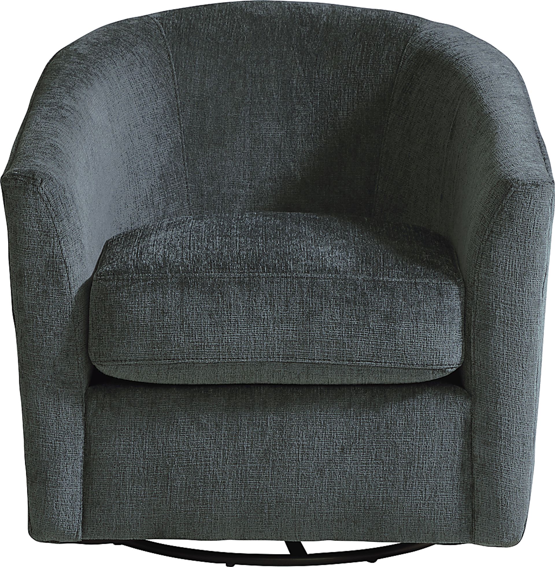 Davilla Blue Swivel Chair - Image 1