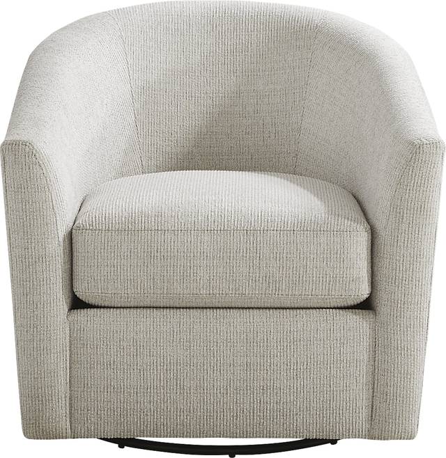 Davilla Dove Swivel Chair - Thumbnail - Image 2