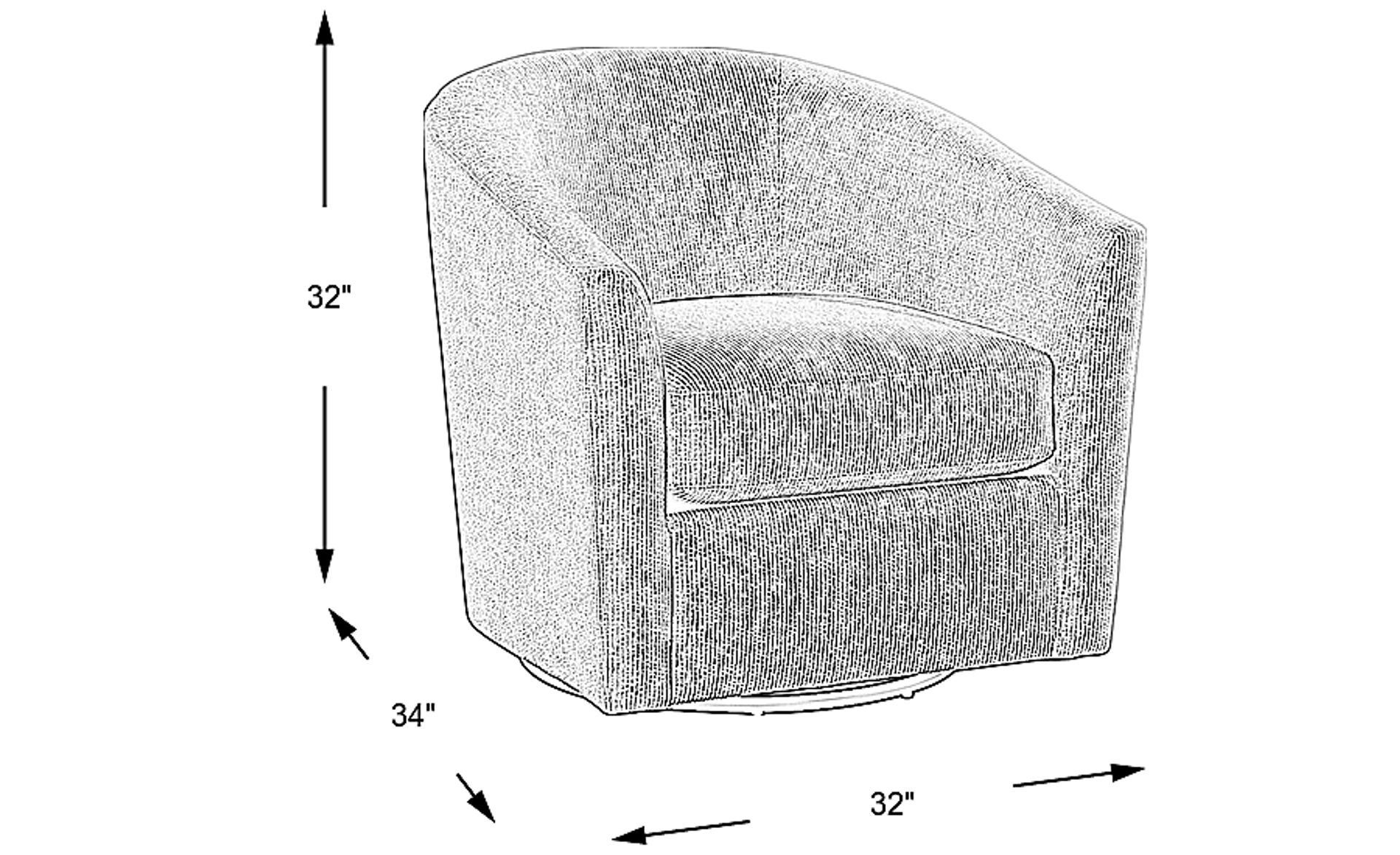 Dimension Image. Please refer to the Dimension Tab on this page for dimension details.