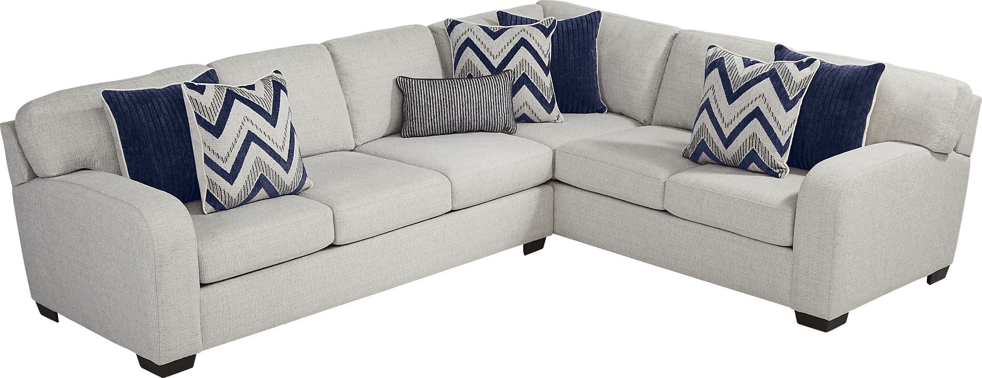 Davilla Platinum 5 Pc Sectional Living Room - Image 2