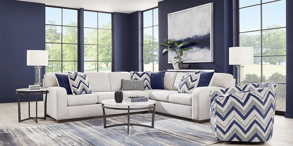 Davilla Platinum 2 Pc Sectional Rooms To Go