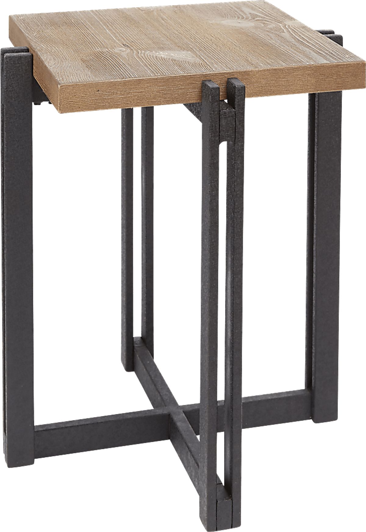 Davinwood Brown Dark Wood Accent Table Rooms To Go