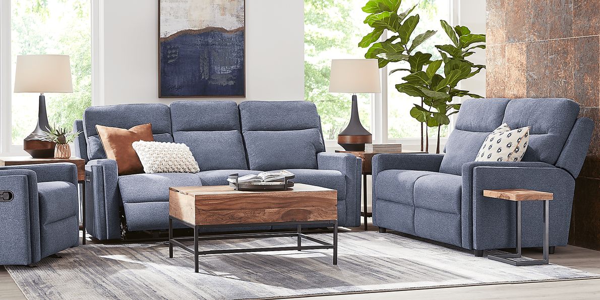 Davis Bay 5 Pc Non-Power Reclining Living Room Set
