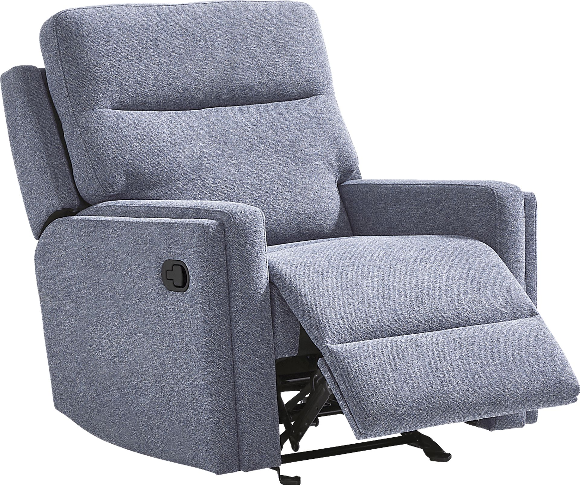 Davis Bay Blue Recliner - Image 3