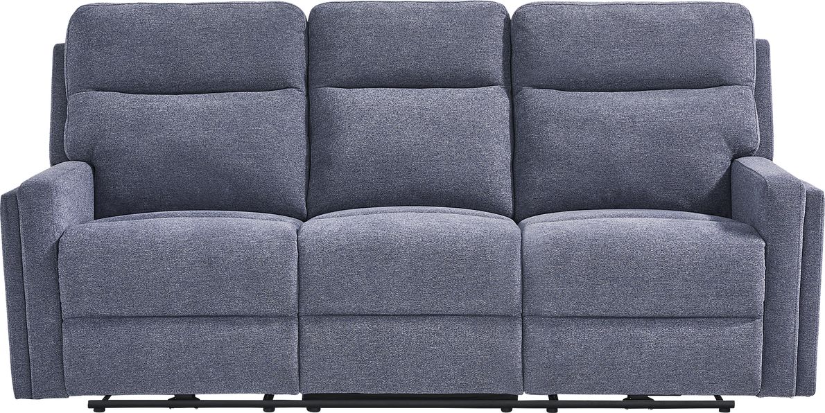 Jarrell blue discount grey reclining sofa