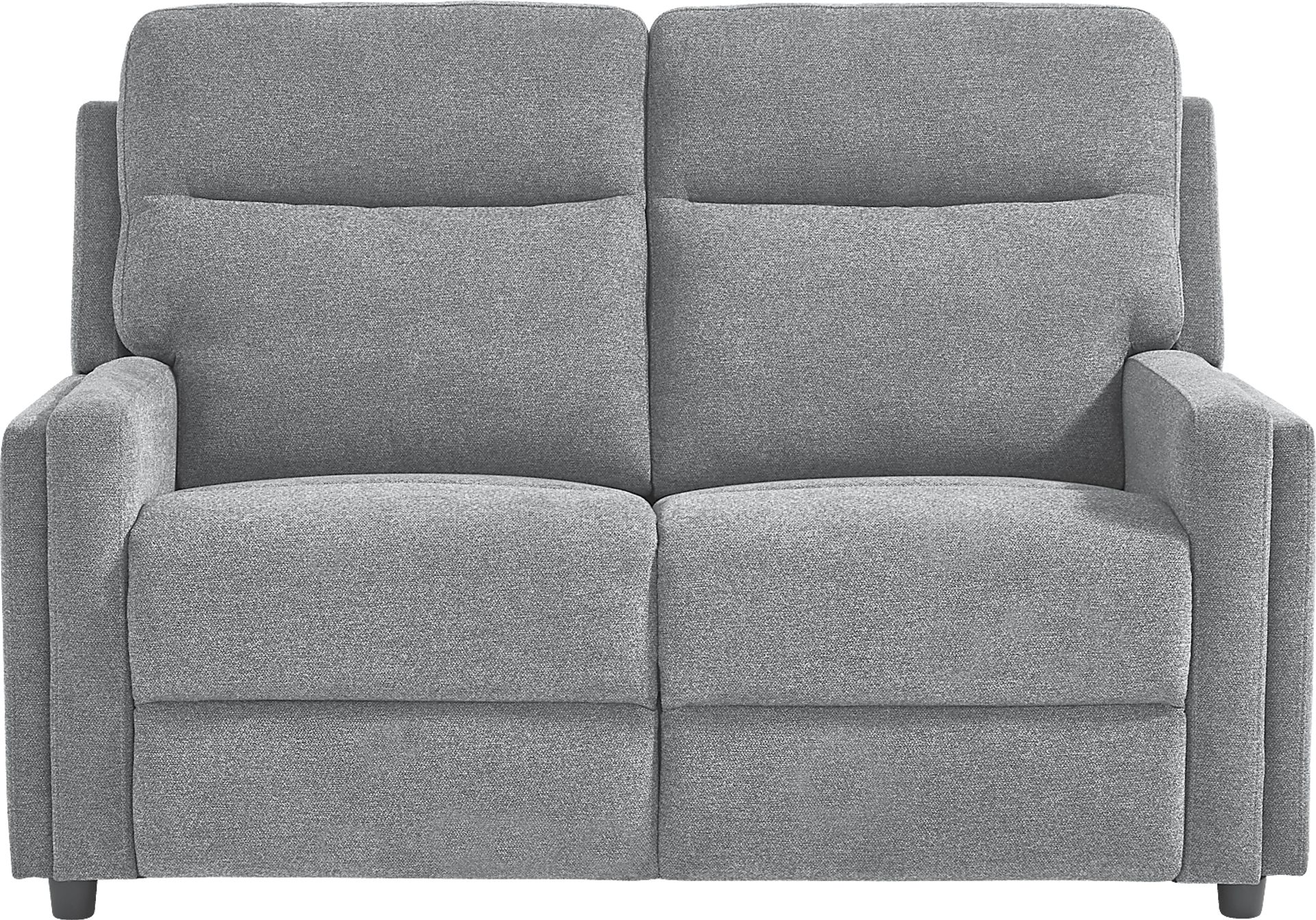 Davis Bay Gray 5 Pc Living Room with Dual Power Reclining Sofa - Image 12