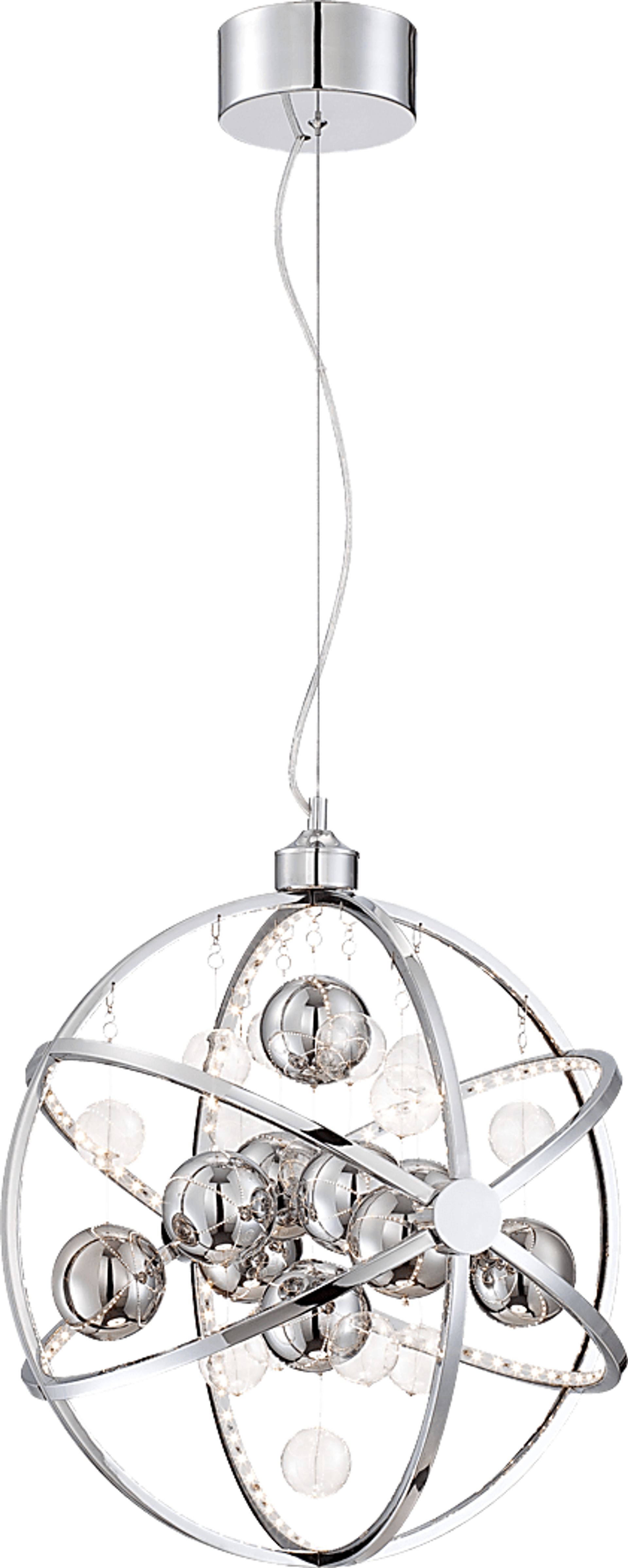 Davis Court Chrome Pendant - Image 1