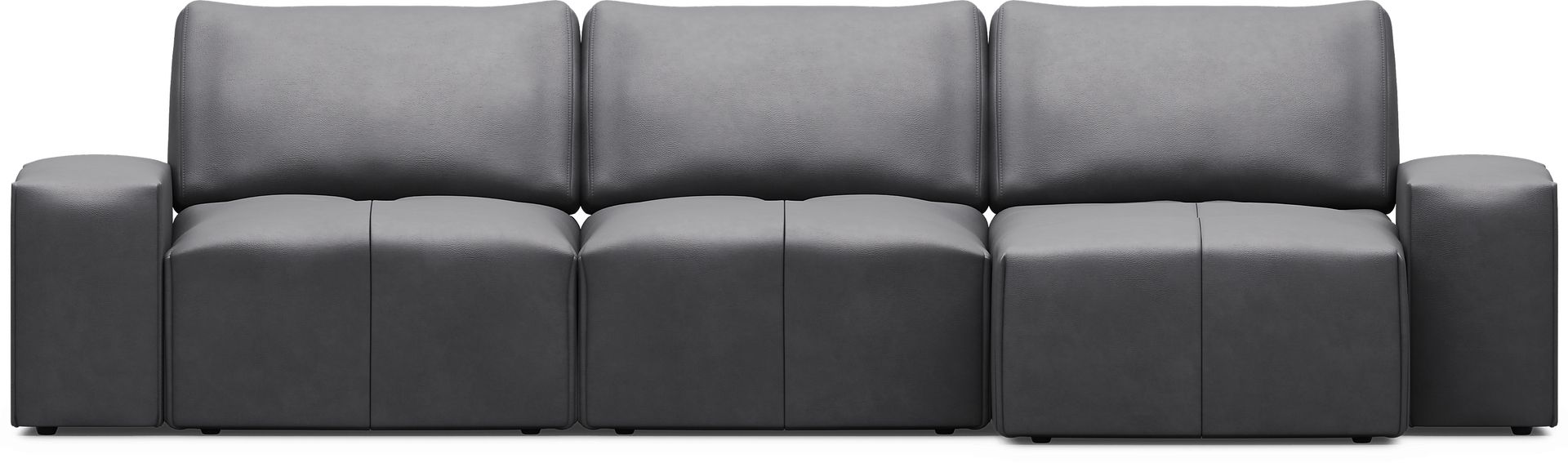 Davis Park Black 3 Pc Sectional - Image 3
