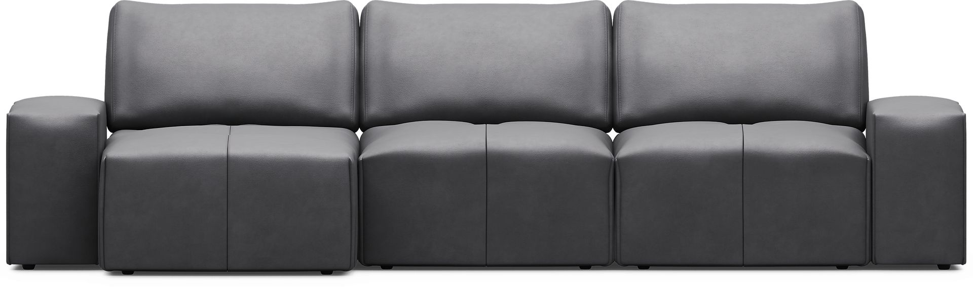 Davis Park Black 3 Pc Sectional - Image 1