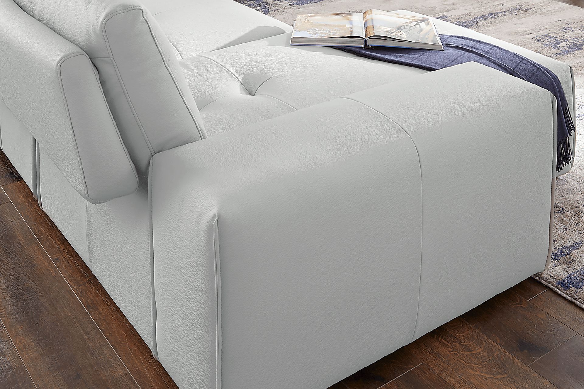 Davis Park Platinum 3 Pc Sectional - Image 5