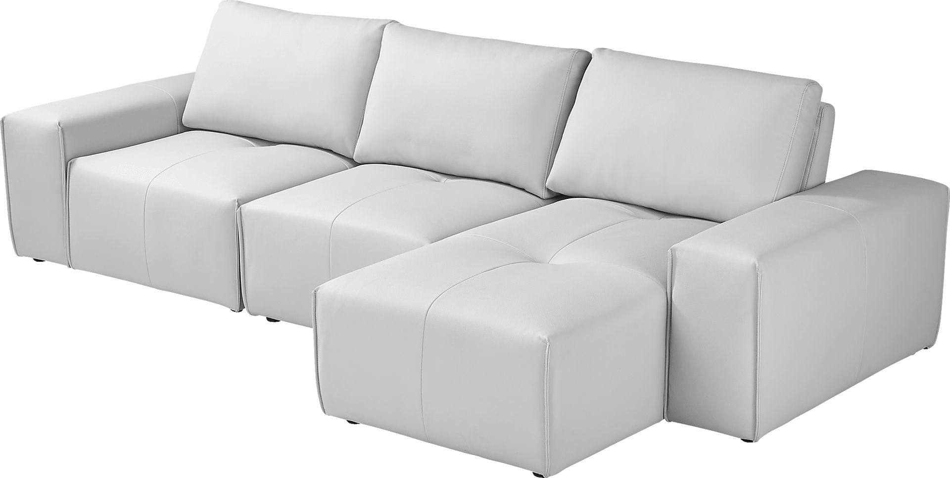 Davis Park Platinum 3 Pc Sectional - Image 3