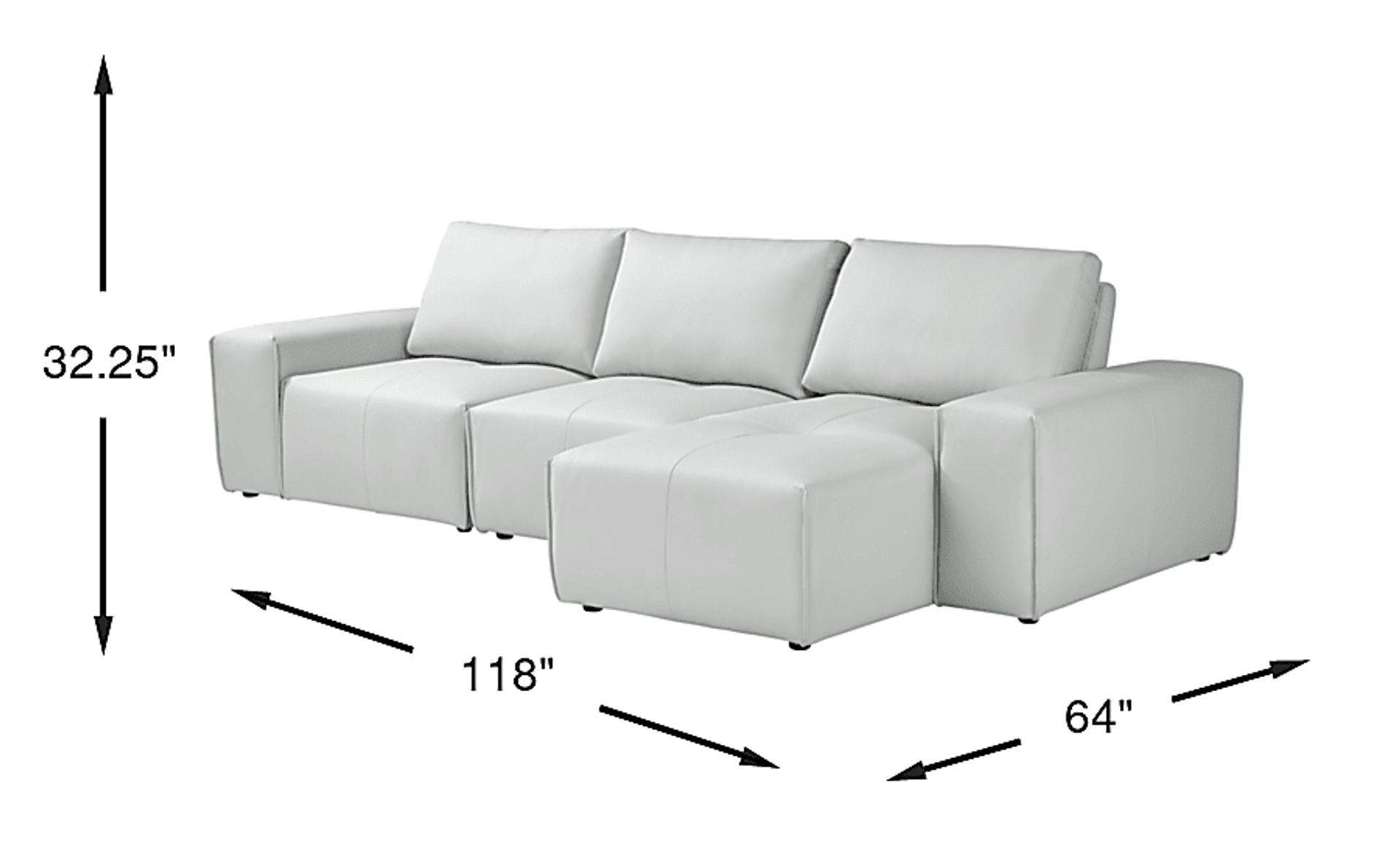 Dimension Image. Please refer to the Dimension Tab on this page for dimension details.