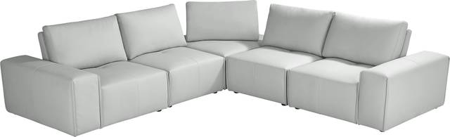Davis Park Platinum 5 Pc Sectional - Thumbnail - Image 3