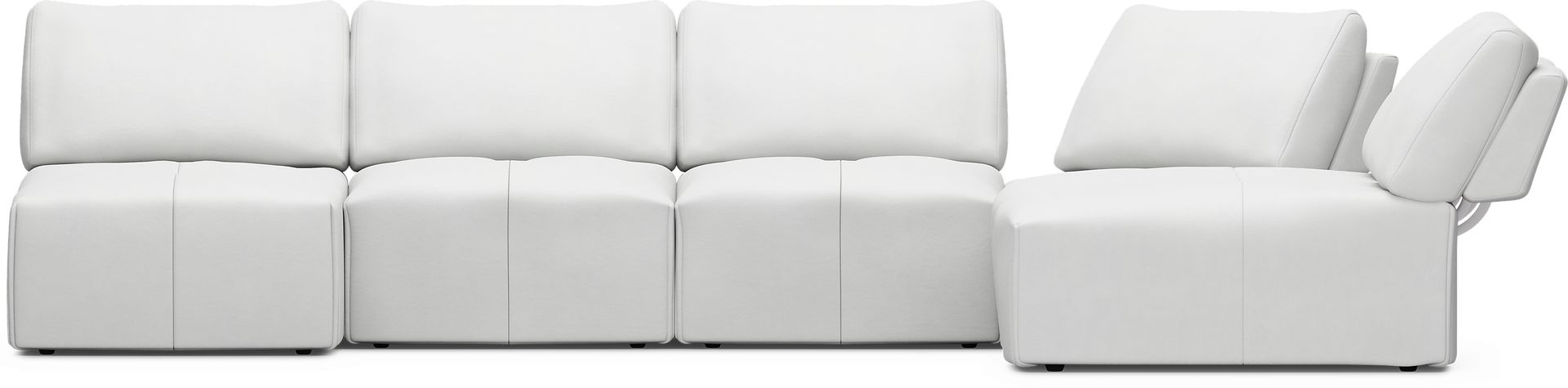 Davis Park Platinum 6 Pc Sectional - Image 3