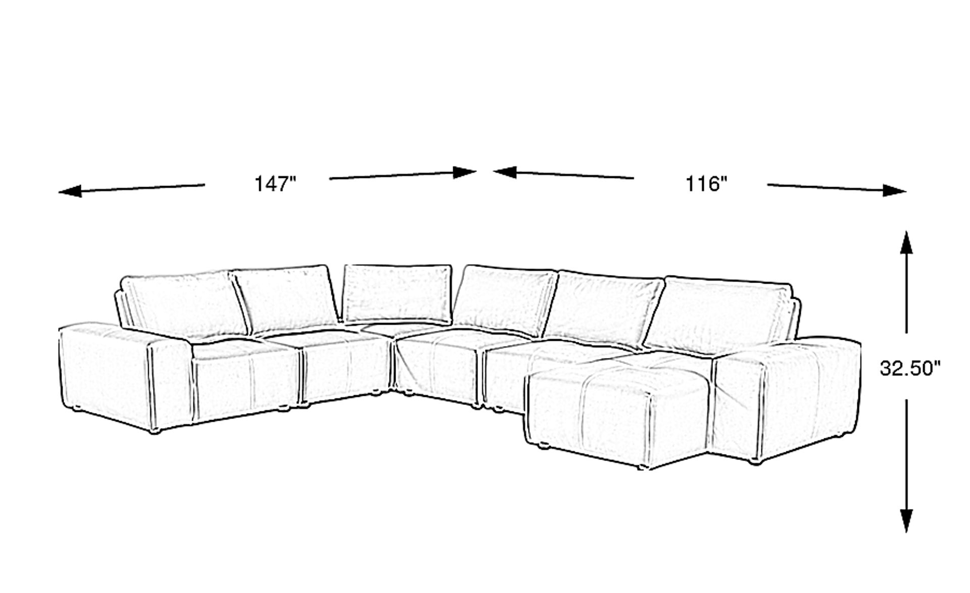 Dimension Image. Please refer to the Dimension Tab on this page for dimension details.