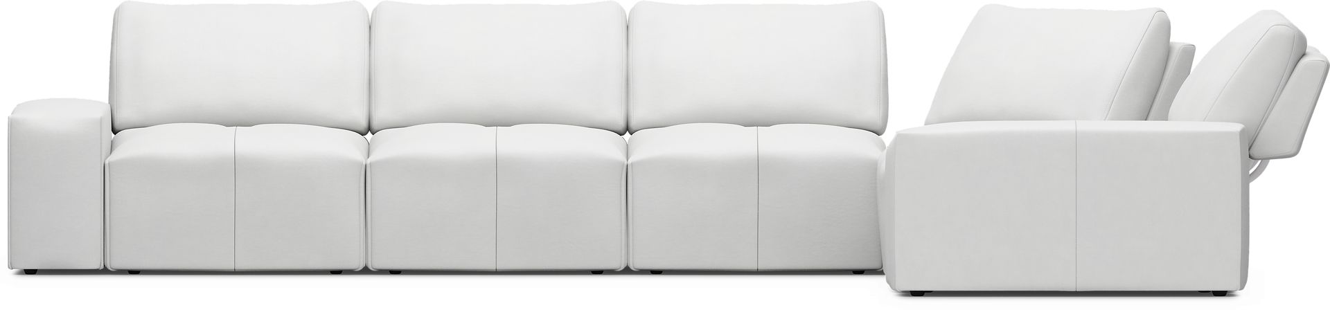 Davis Park Platinum 6 Pc Sectional - Image 3