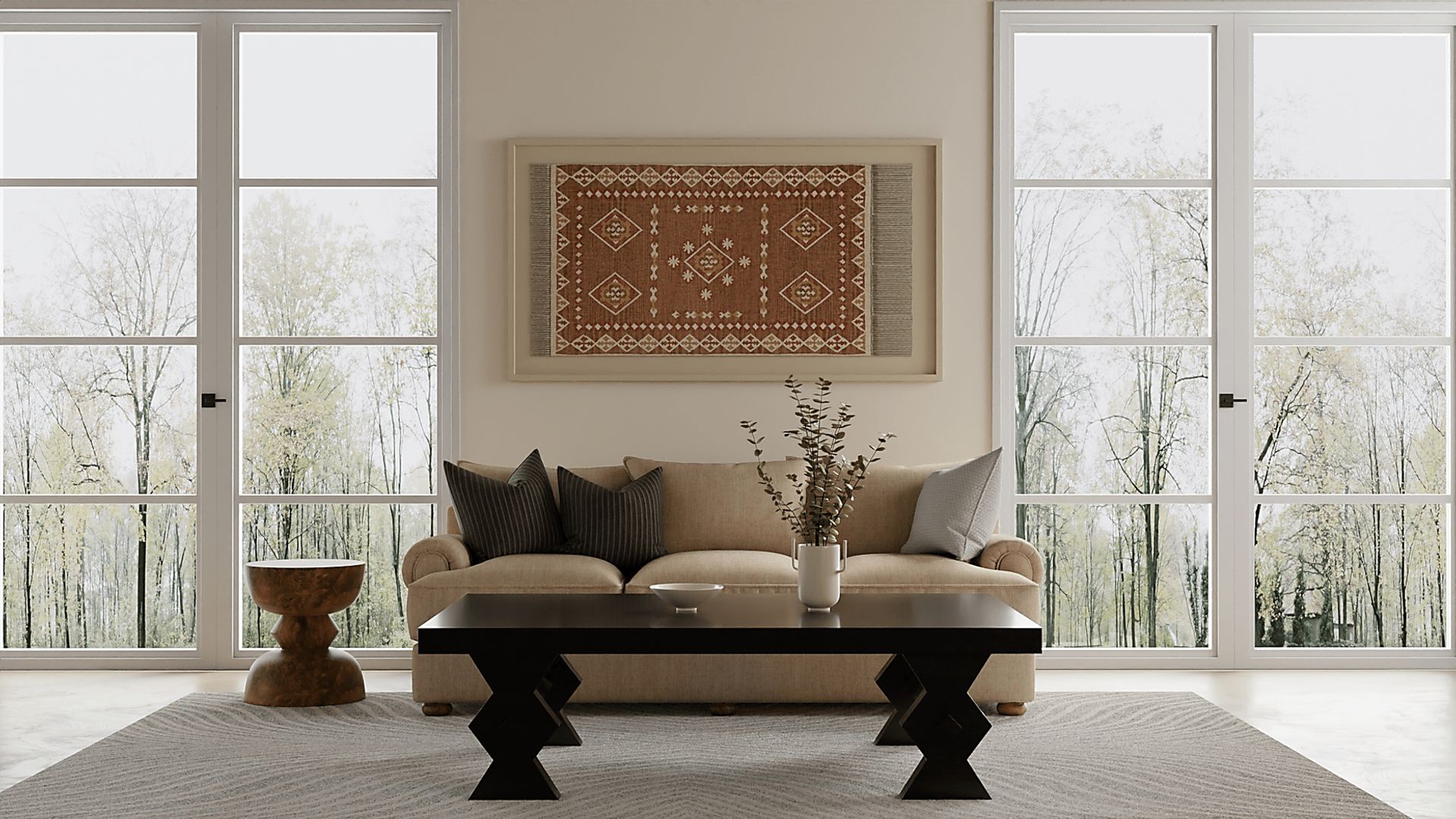 Davith Gray 5' x 8' Rug - Image 2