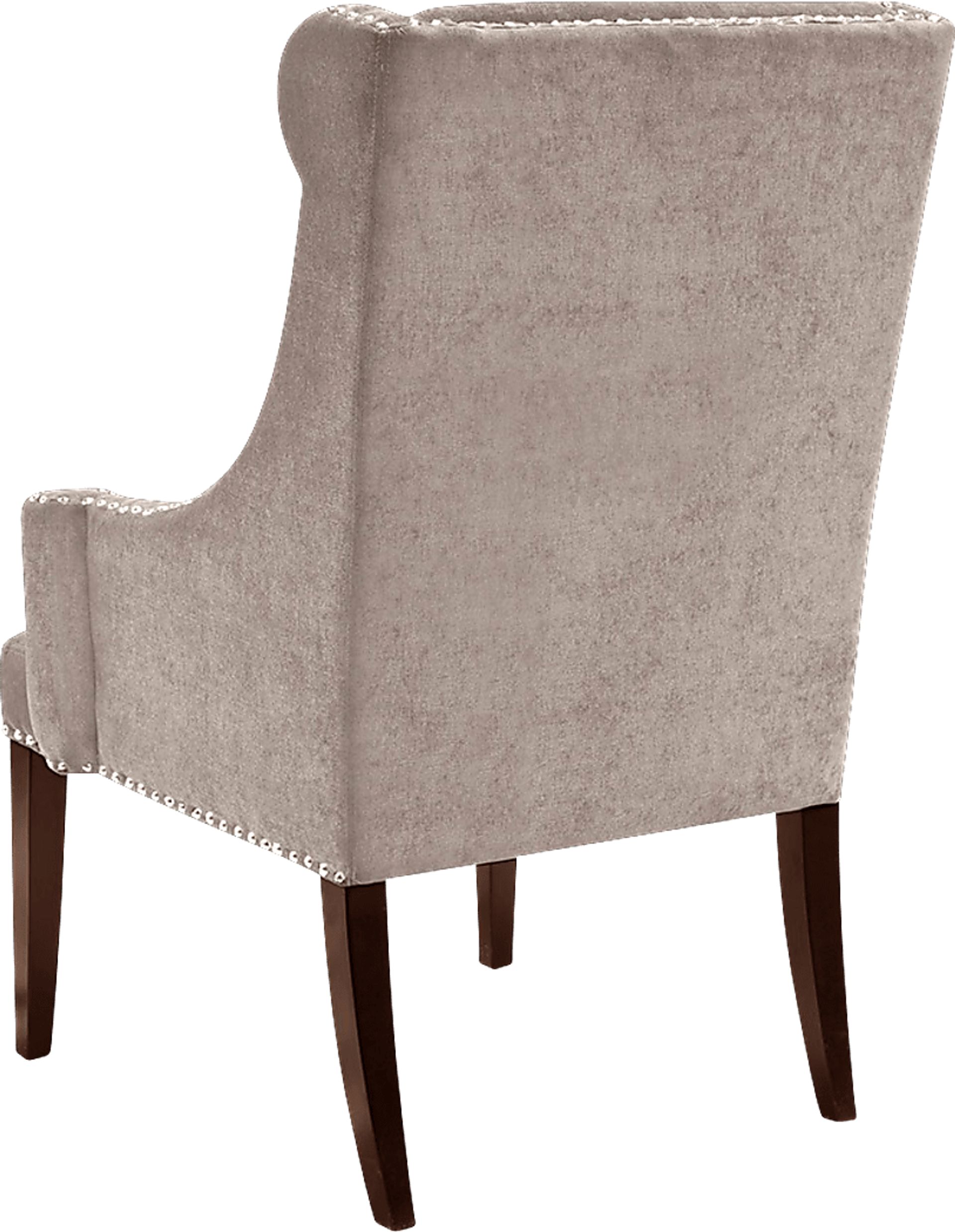 Davlin Taupe Accent Chair - Image 3