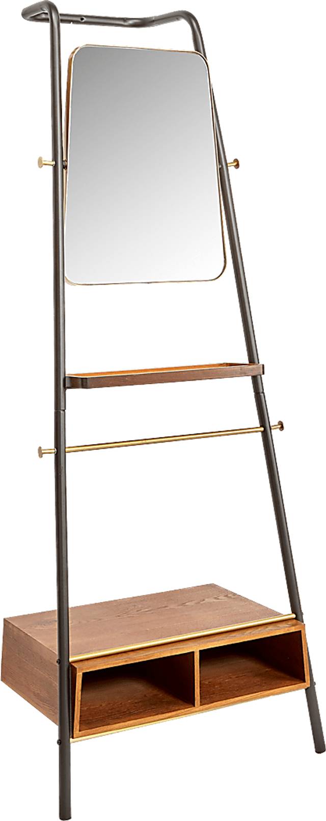 Davmar Brown Coat Rack - Thumbnail - Image 1