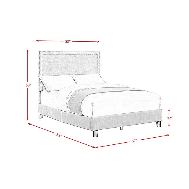 Davmor Charcoal Full Bed - Thumbnail - Image 8