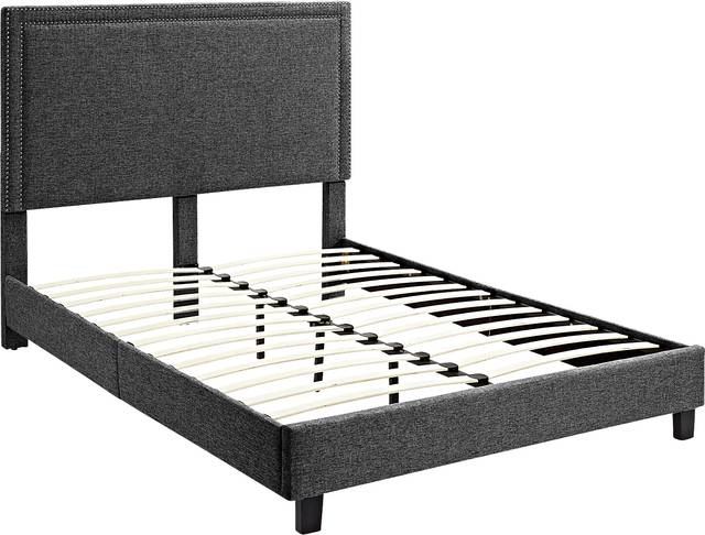 Davmor Charcoal Twin Bed - Thumbnail - Image 3