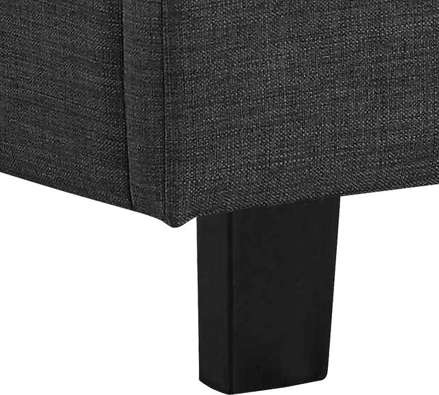 Davmor Charcoal Twin Bed - Thumbnail - Image 4