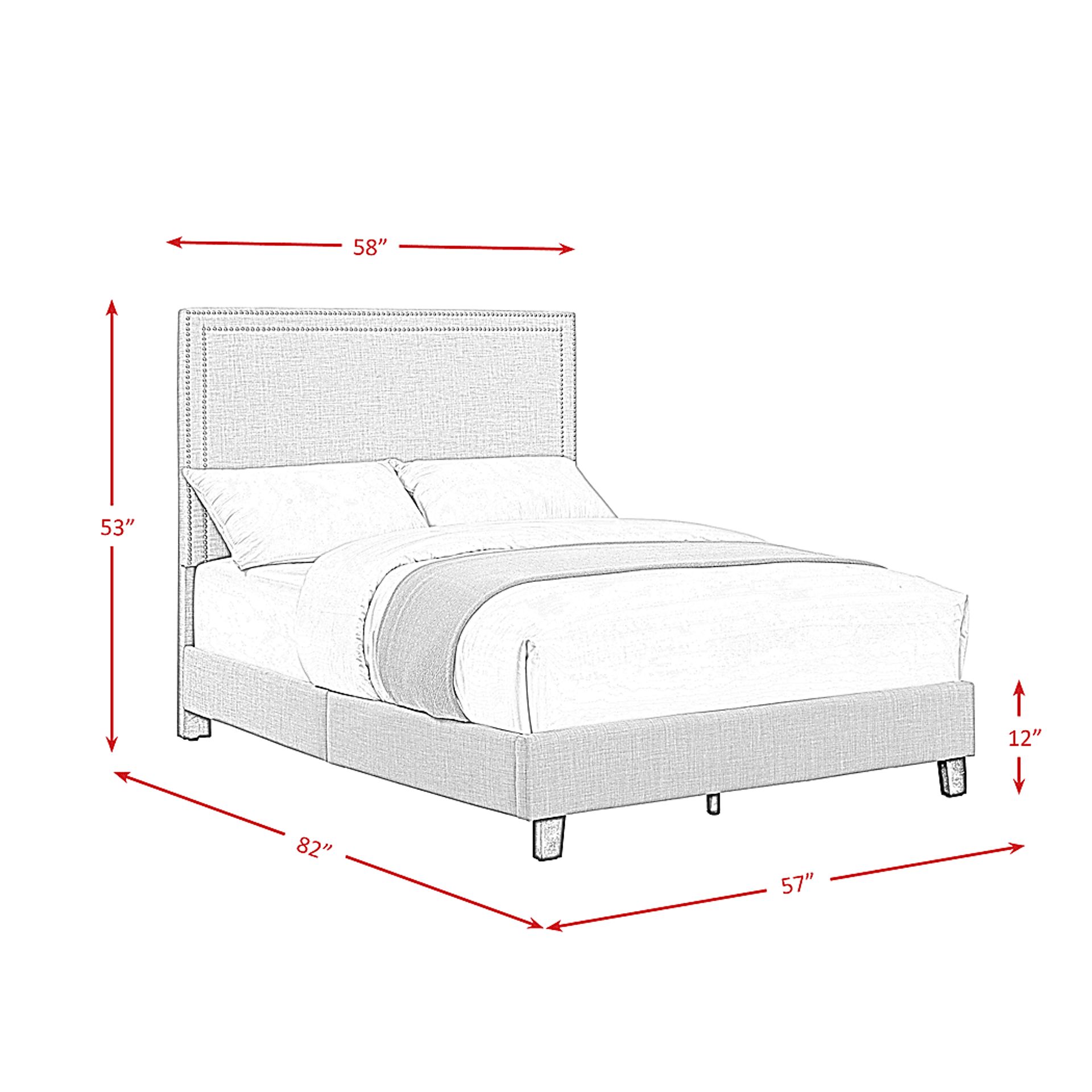 Davmor Natural Full Bed - Image 8