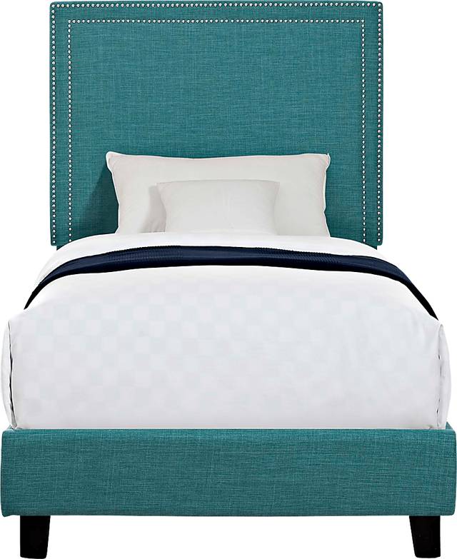 Davmor Teal Twin Bed - Thumbnail - Image 2