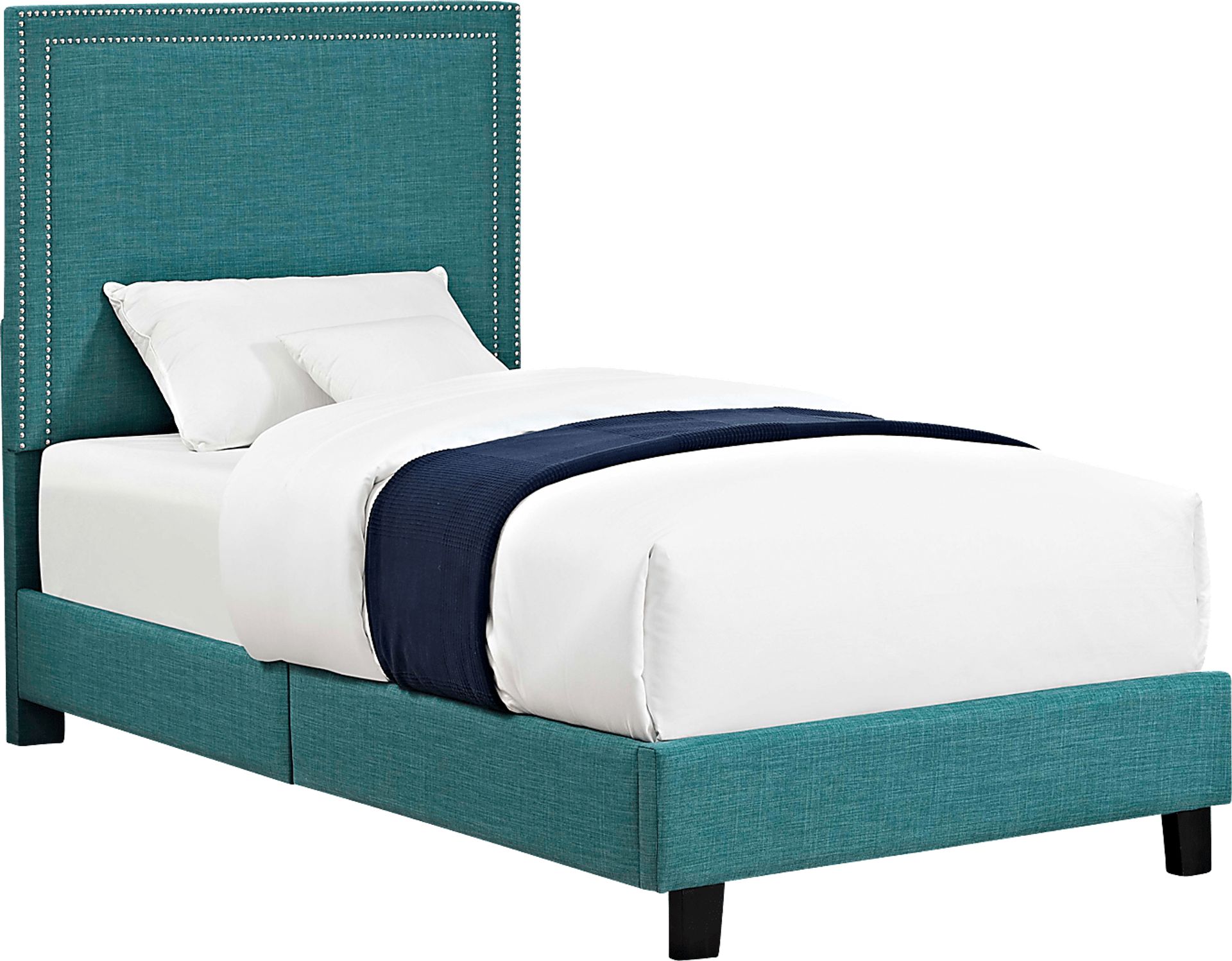 Davmor Teal Twin Bed - Image 1
