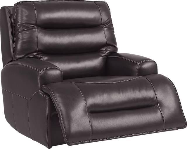 Davoli Black Leather 8 Pc Dual Power Reclining Living Room - Thumbnail - Image 9