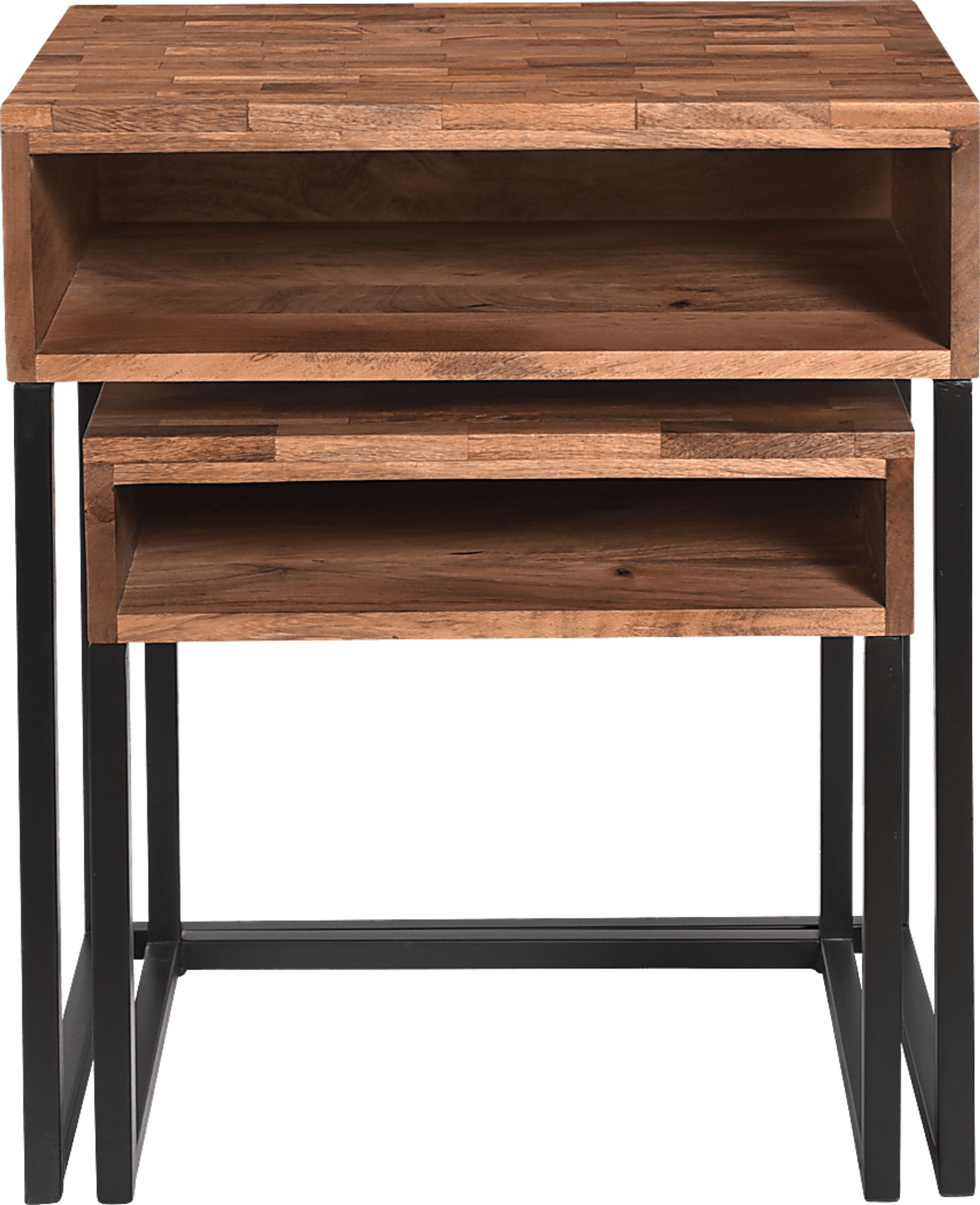 Dawlin Brown Nesting Tables, Set of 2 - Image 3