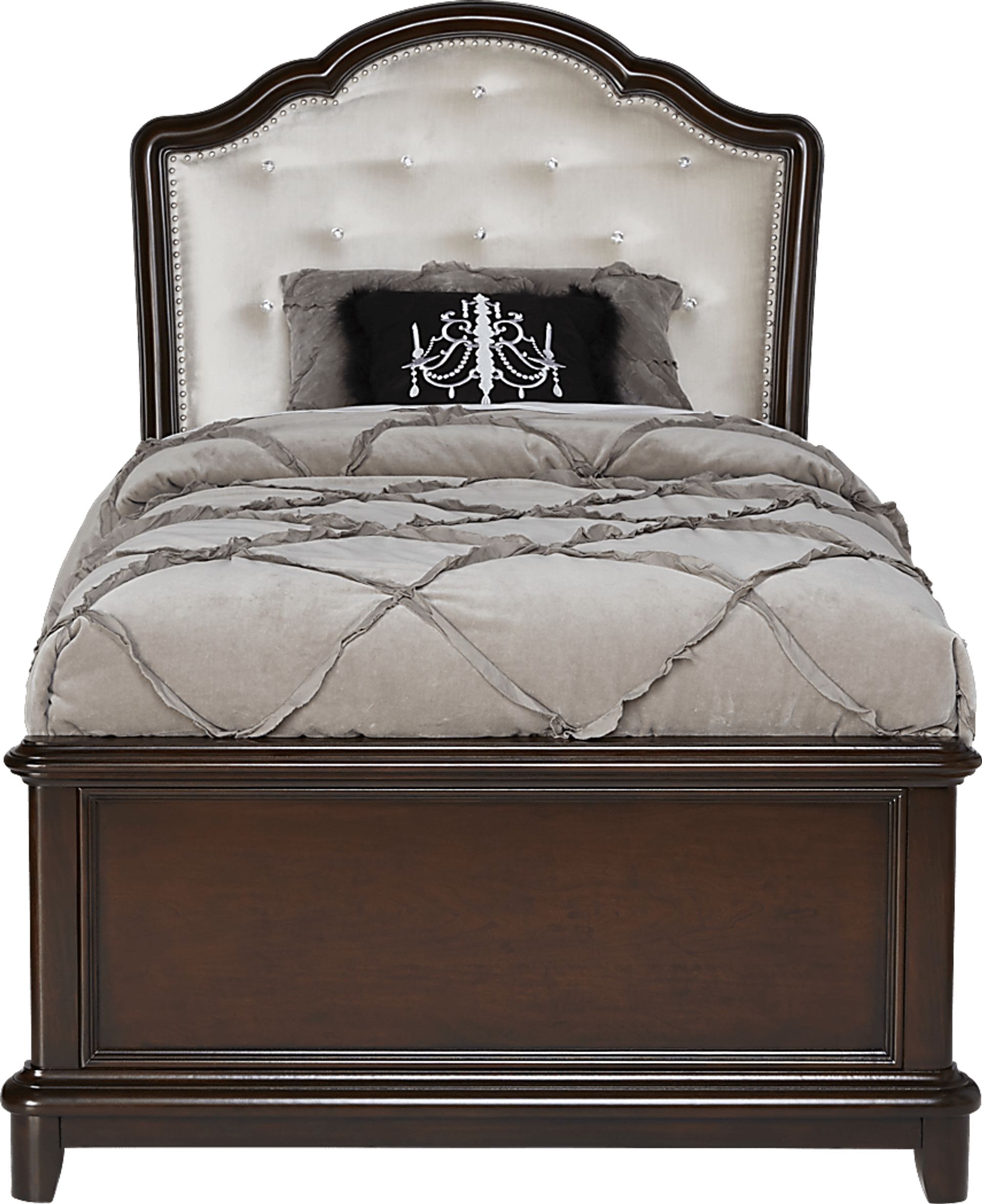 Dawn Court Cherry 3 Pc Twin Bed - Image 1