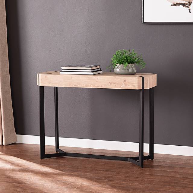 Dawnlay Natural Console Table - Thumbnail - Image 5