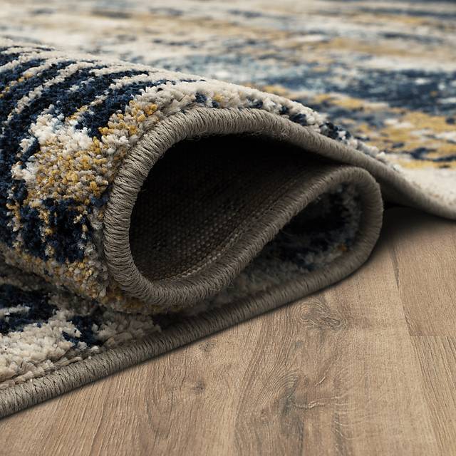 Dawnshire Blue 5'3 x 7'10 Rug - Thumbnail - Image 5