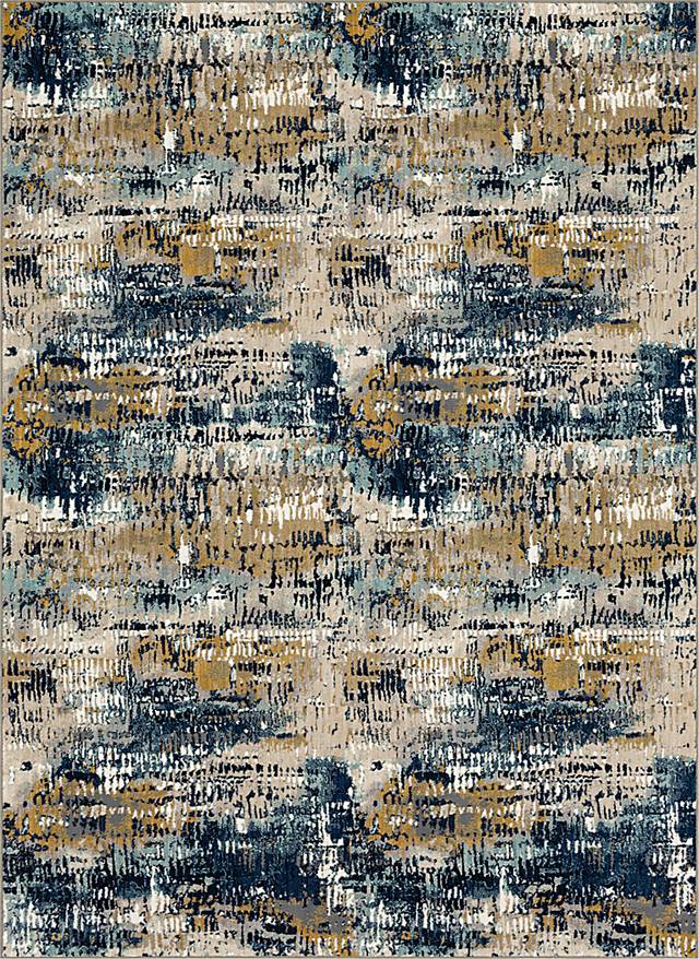 Dawnshire Blue 5'3 x 7'10 Rug - Thumbnail - Image 1